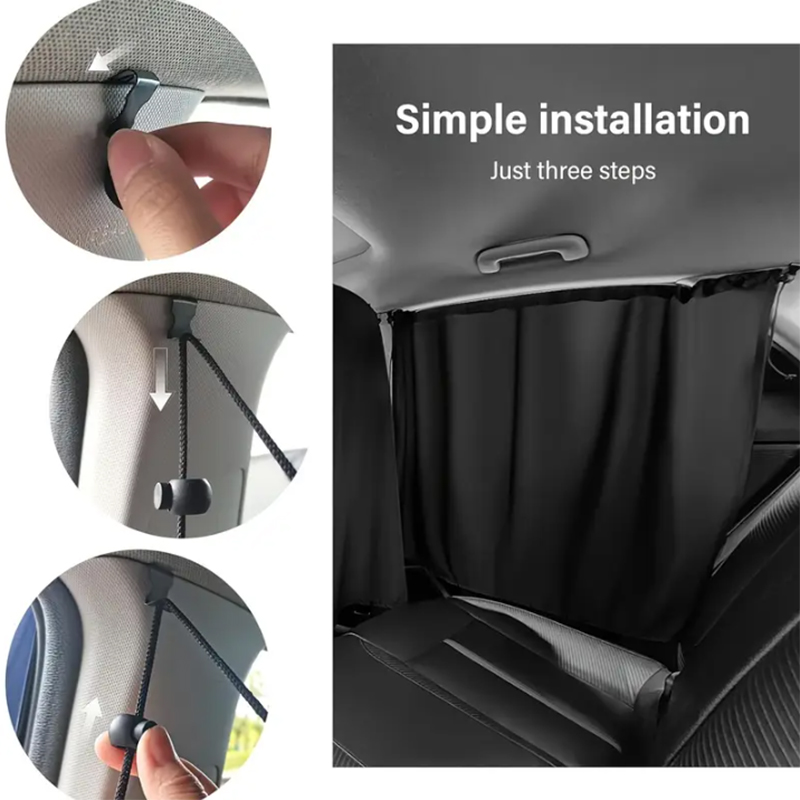 Car Privacy Curtains, Universa - огляд і ціна Automatic Car Sunshade