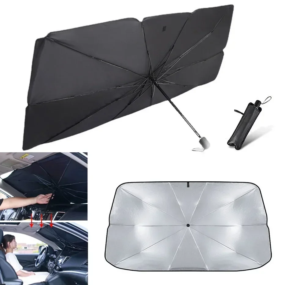 Universal Foldable Car Windshi - огляд і ціна Automatic Car Sunshade