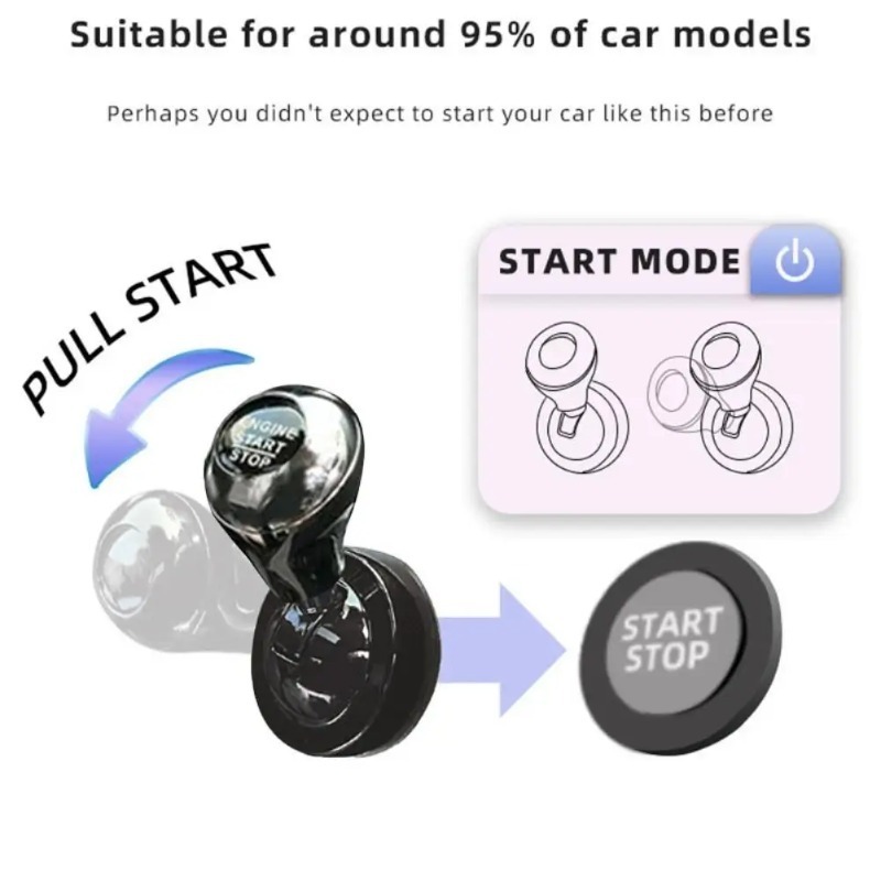 Car One-Touch Start Button wit - огляд і ціна Car Accessories Company