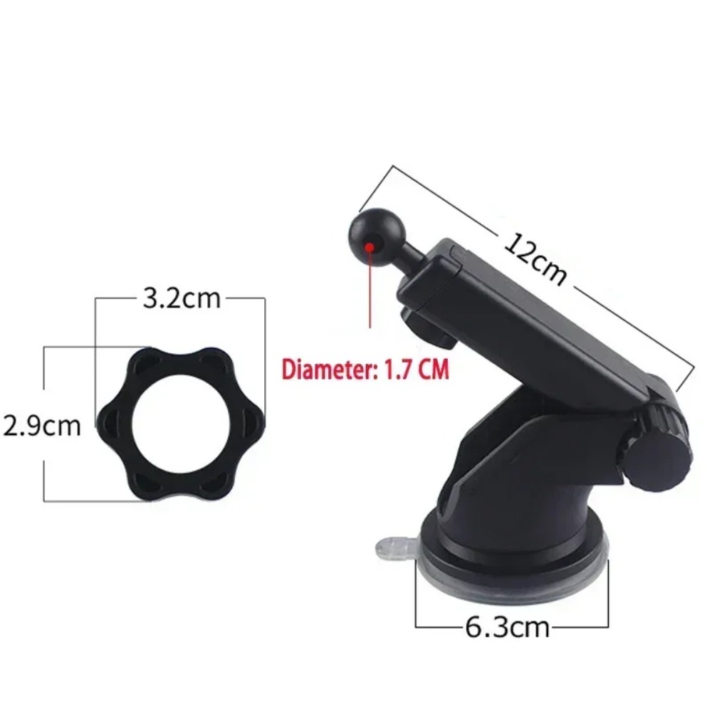 17mm Ball Desk Holder Base Car - огляд і ціна Car Accessories Dashboard